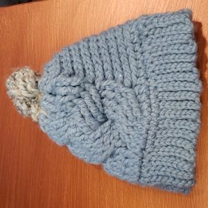 🌺🌻🍁❄ 5/$24 Handmade Light Blue Braided Beanie